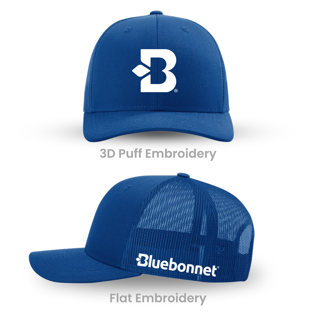 Richardson 112, Blue with Blue Mesh