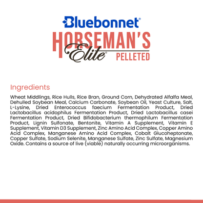 Horseman's Elite® Pelleted