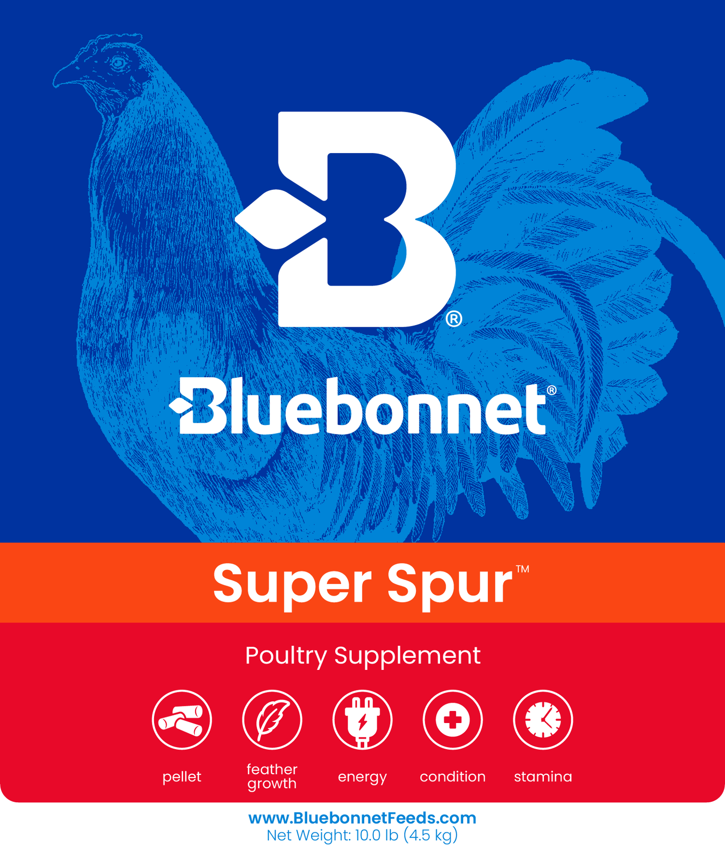 LABEL  F&B - Super Spur 10#