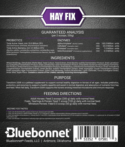 Hay Fix™ (Transform DSI® Pellet)