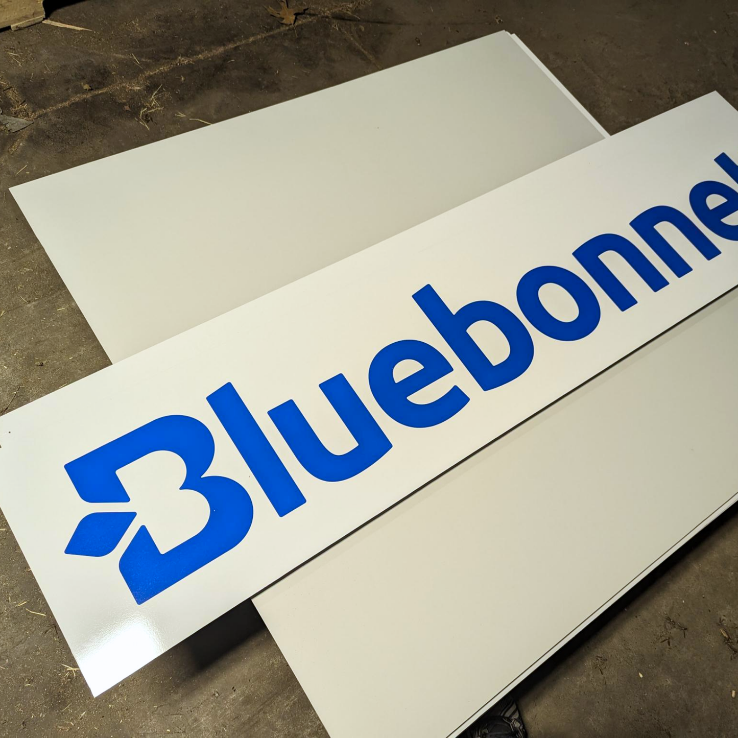 NEW DEALER | Metal Sign BB 6 FT Horizontal